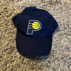 Blue Lucas Oil Indiana Pacers snapback hat #NBA